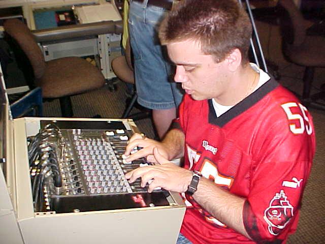 He's Having a great time!