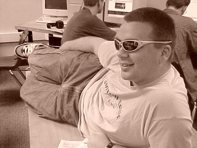 Kyle Thinks that He's a stud!